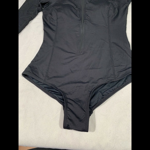 NEW‎ $110 Sea Level Front Zip Long Sleeve One-Piece Swimsuit [ 4 US ] - Picture 8 of 12